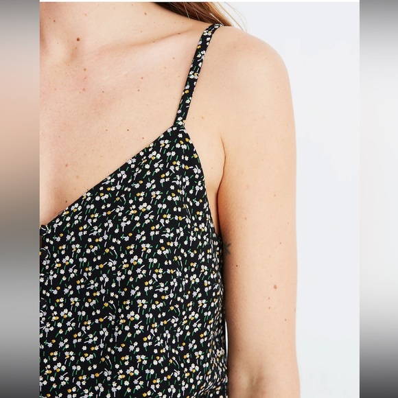 Madewell Button-Down Cami Top in Playground Posies - Picture 12 of 13